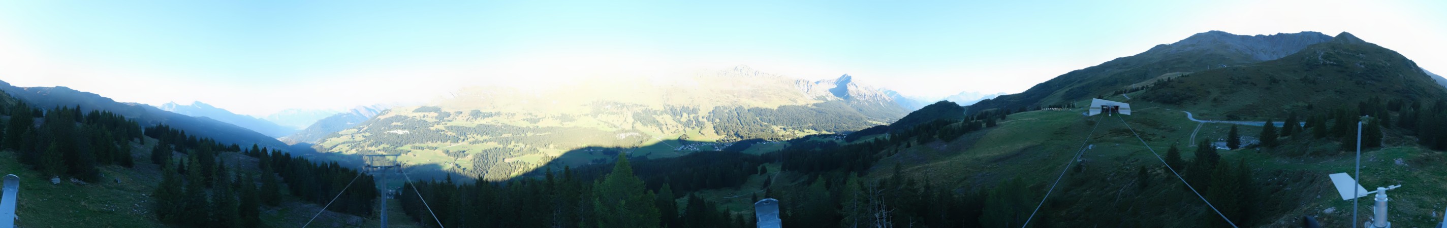 Lenzerheide Bergbahnen Heidbühl - Churwalden snow cam captured at 15 September 2026 at 6:16 pm GMT+2