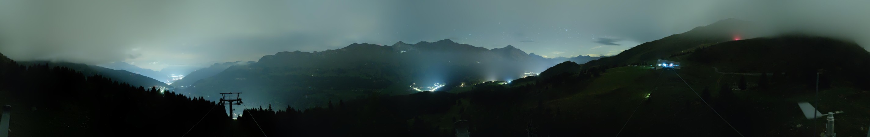 Lenzerheide Bergbahnen Heidbühl - Churwalden snow cam captured at 17 September 2026 at 11:50 pm GMT+2