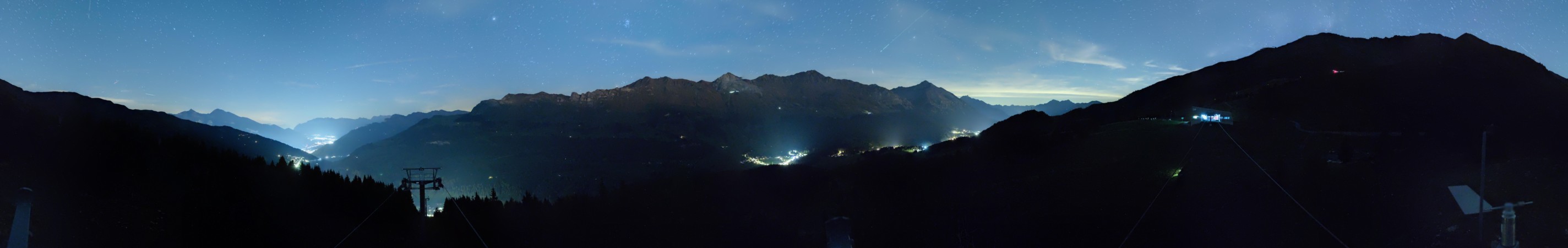 Lenzerheide Bergbahnen Heidbühl - Churwalden snow cam captured at 19 September 2026 at 11:46 pm GMT+2