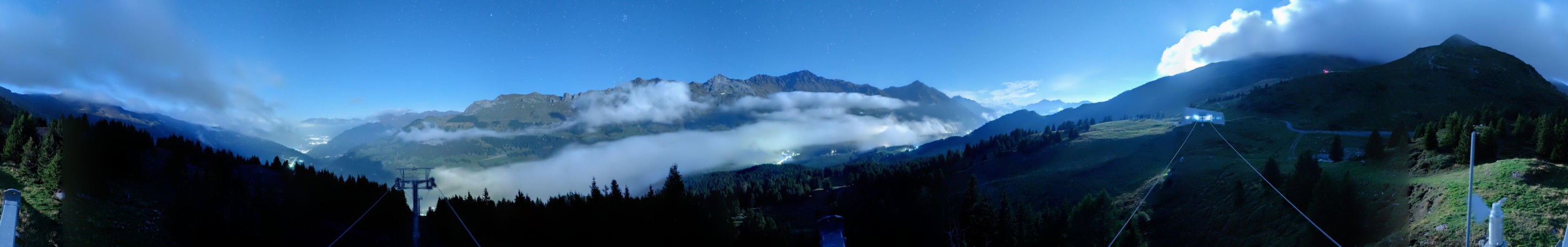 Lenzerheide Bergbahnen Heidbühl - Churwalden snow cam captured at 21 September 2026 at 11:56 pm GMT+2