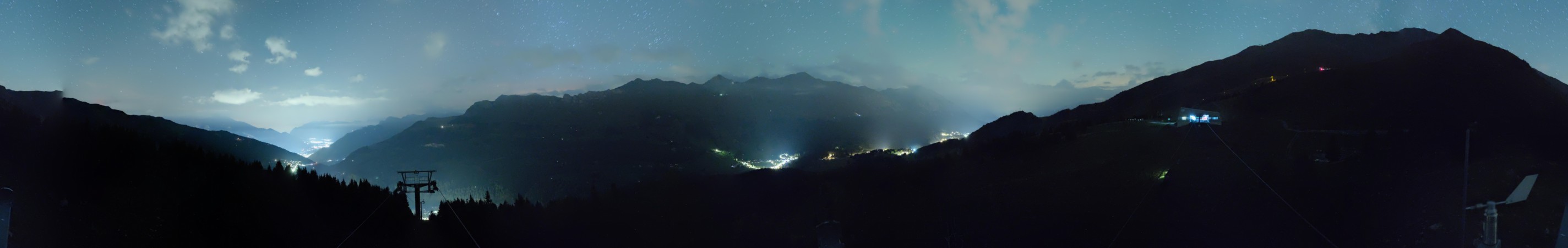 Lenzerheide Bergbahnen Heidbühl - Churwalden snow cam captured at 3 October 2026 at 11:51 pm GMT+2