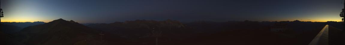 Lenzerheide Bergbahnen Piz Scalottas snow cam captured at 11 September 2026 at 8:14 pm GMT+2