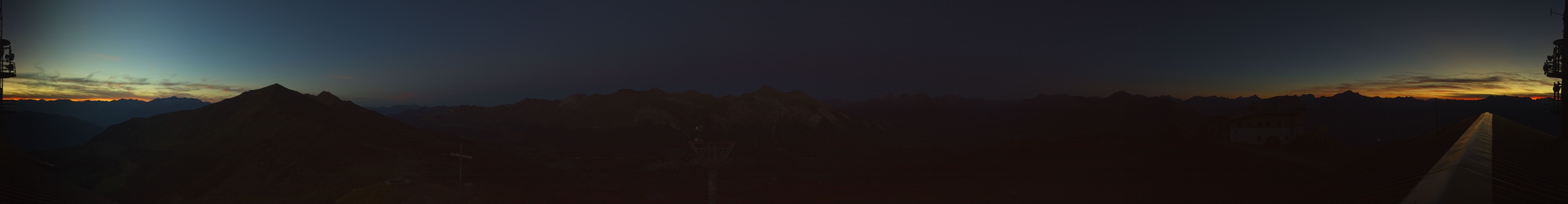 Lenzerheide Bergbahnen Piz Scalottas snow cam captured at 12 September 2026 at 8:16 pm GMT+2