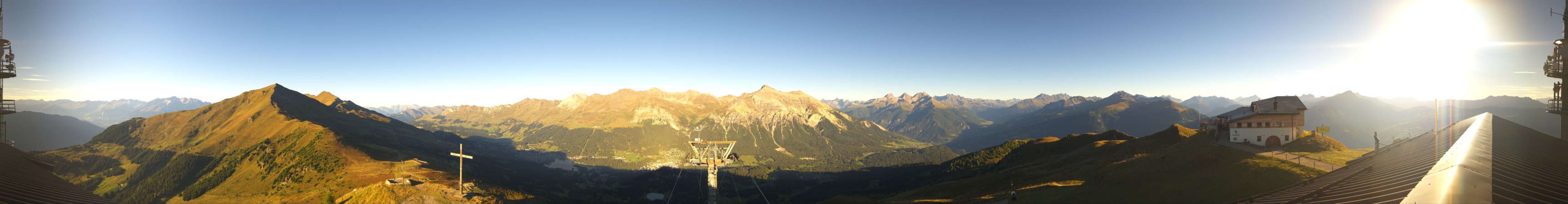 Lenzerheide Bergbahnen Piz Scalottas snow cam captured at 15 September 2026 at 6:16 pm GMT+2