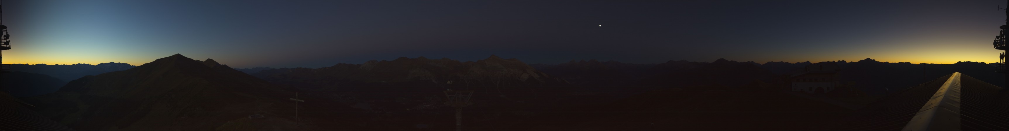 Lenzerheide Bergbahnen Piz Scalottas snow cam captured at 22 September 2026 at 7:54 pm GMT+2