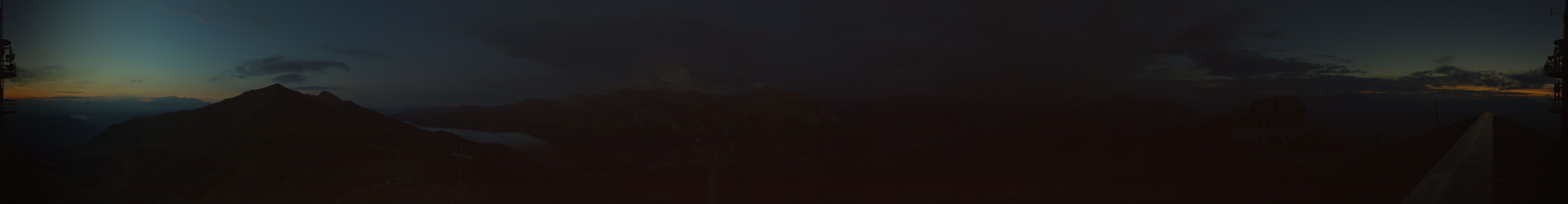 Lenzerheide Bergbahnen Piz Scalottas snow cam captured at 2 October 2026 at 7:37 pm GMT+2