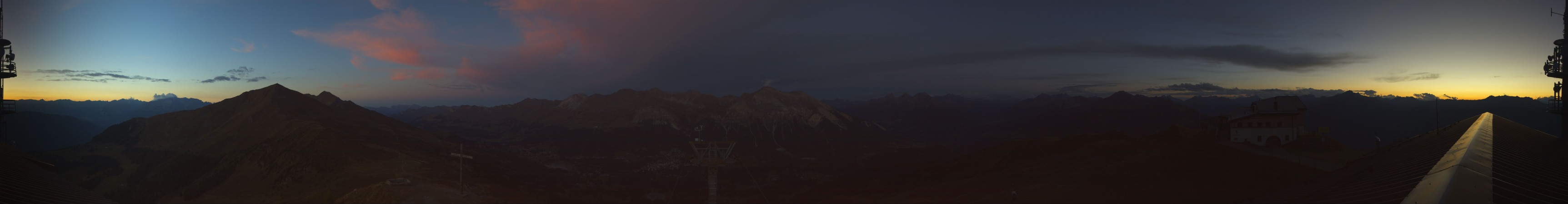 Lenzerheide Bergbahnen Piz Scalottas snow cam captured at 5 October 2026 at 7:21 pm GMT+2