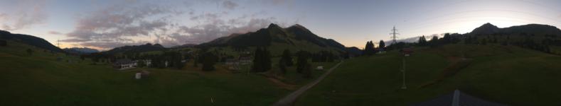 Leysin Télé Les Mosses snow cam captured at 11 September 2026 at 8:03 pm GMT+2