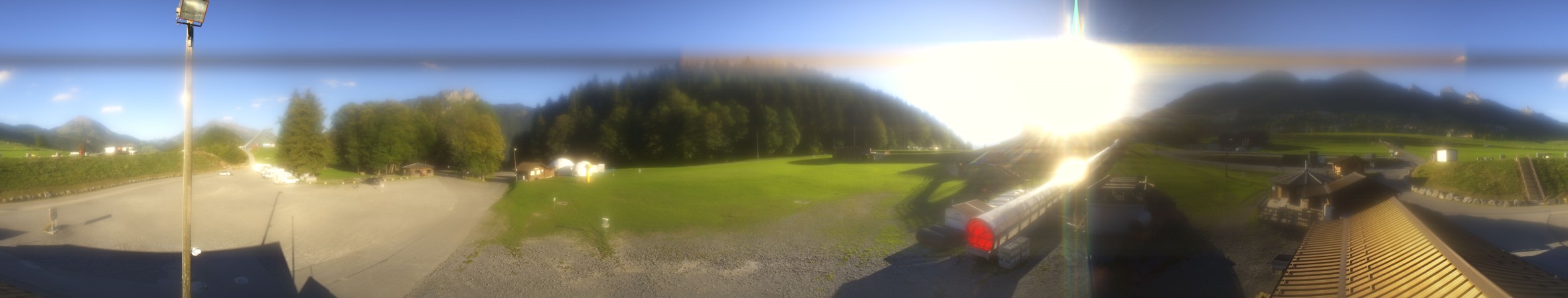 Leysin Télé Tobogganing Park snow cam captured at 15 September 2026 at 6:16 pm GMT+2