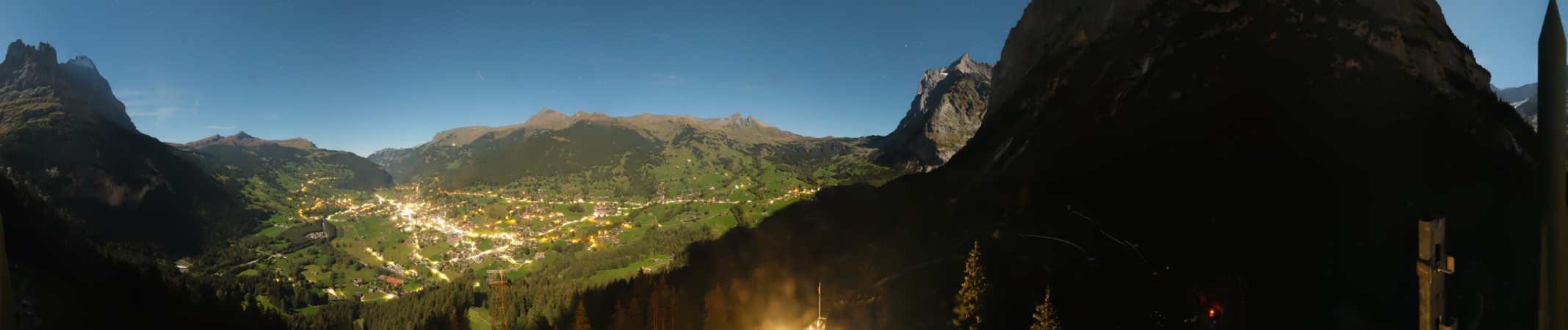 Luftseilbahn Grindelwald-Pfingstegg AG Pfingstegg snow cam captured at 25 September 2026 at 11:43 pm GMT+2