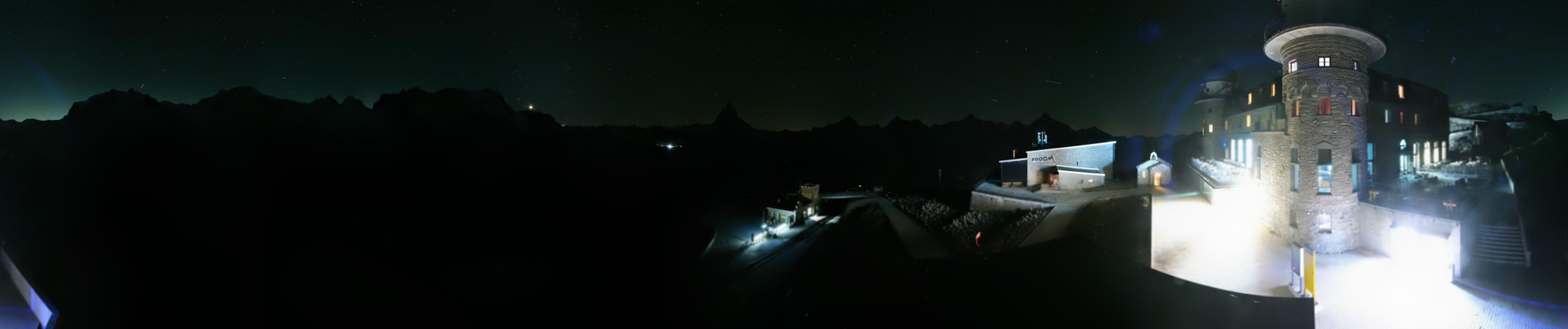 Matterhorn Gotthard Bahn Gornergrat MGB snow cam captured at 14 September 2026 at 11:57 pm GMT+2