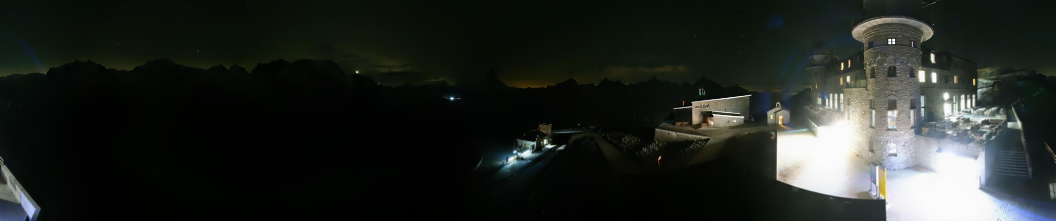 Matterhorn Gotthard Bahn Gornergrat MGB snow cam captured at 17 September 2026 at 11:51 pm GMT+2