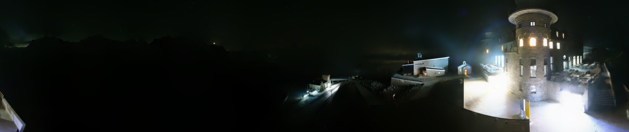 Matterhorn Gotthard Bahn Gornergrat MGB snow cam captured at 18 September 2026 at 11:52 pm GMT+2