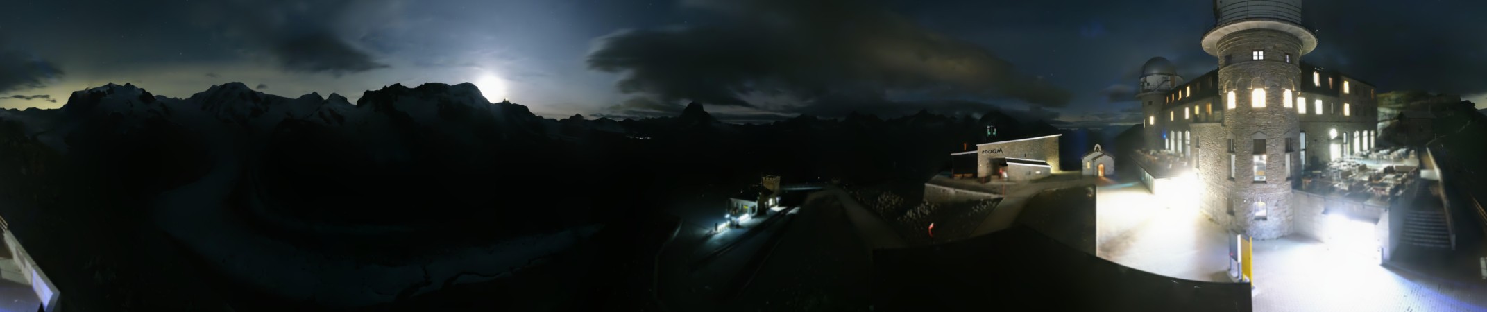 Matterhorn Gotthard Bahn Gornergrat MGB snow cam captured at 20 September 2026 at 11:58 pm GMT+2