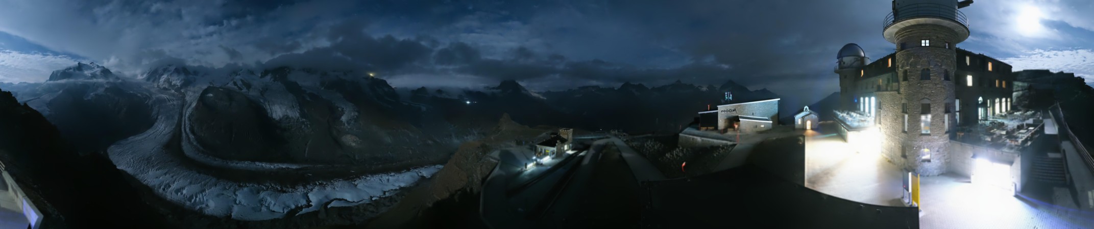 Matterhorn Gotthard Bahn Gornergrat MGB snow cam captured at 30 September 2026 at 11:38 pm GMT+2