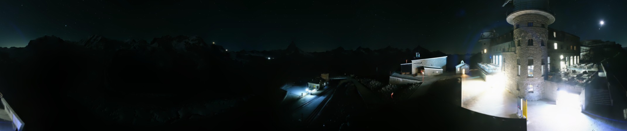 Matterhorn Gotthard Bahn Gornergrat MGB snow cam captured at 6 October 2026 at 4:29 am GMT+2