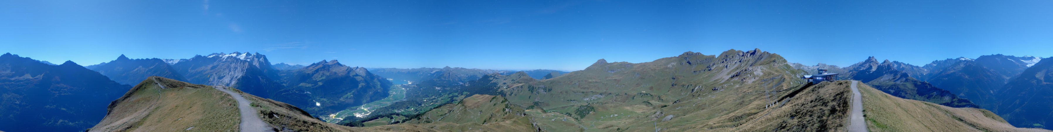 Meiringen Hasliberg Bergbahnen Meiringen Hasliberg - Alpen Tower snow cam captured at 25 September 2026 at 11:54 pm GMT+2