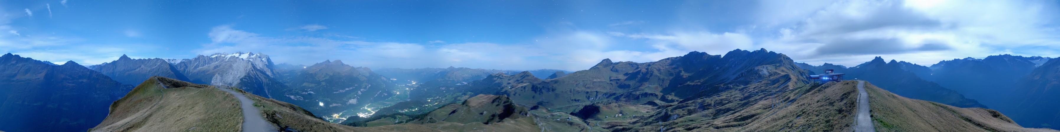 Meiringen Hasliberg Bergbahnen Meiringen Hasliberg - Alpen Tower snow cam captured at 29 September 2026 at 11:36 pm GMT+2