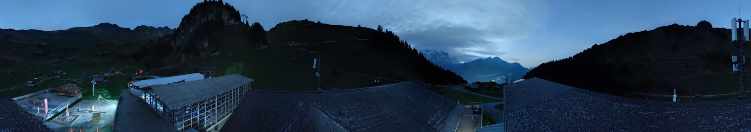 Meiringen Hasliberg Bergbahnen Meiringen Hasliberg - Maegisalp snow cam captured at 20 September 2026 at 11:47 pm GMT+2