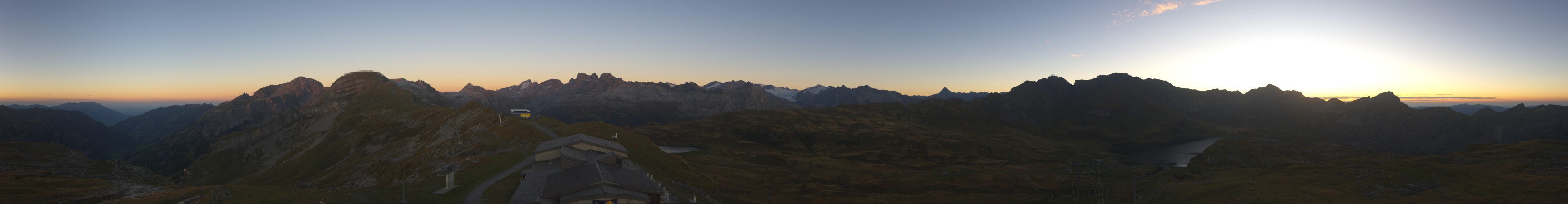 Melchsee-Frutt Sportbahnen Melchsee-Frutt - Bonistock snow cam captured at 27 September 2026 at 7:28 pm GMT+2