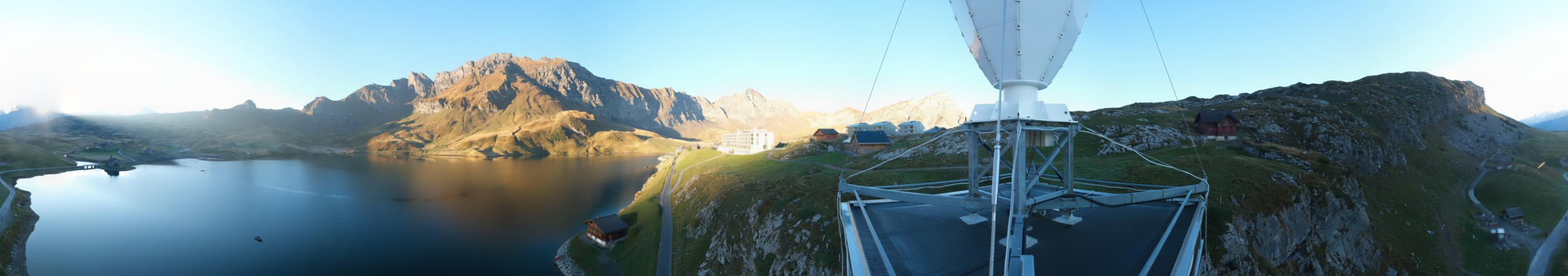 Melchsee-Frutt Sportbahnen Melchsee-Frutt - See snow cam captured at 6 October 2026 at 8:25 am GMT+2