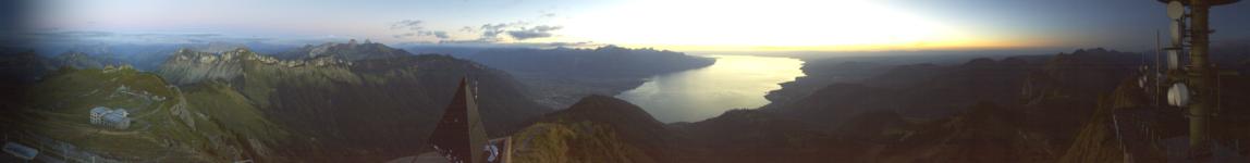 MOB - CCF Montreux Oberland Bernois Rochers de Naye snow cam captured at 11 September 2026 at 8:25 pm GMT+2