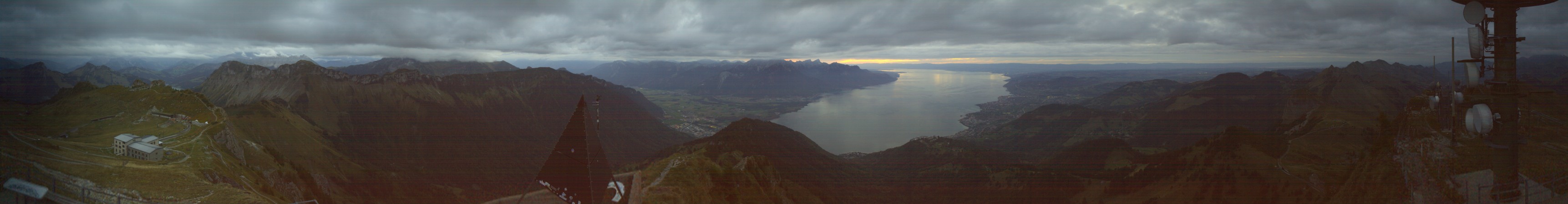 MOB - CCF Montreux Oberland Bernois Rochers de Naye snow cam captured at 17 September 2026 at 8:11 pm GMT+2