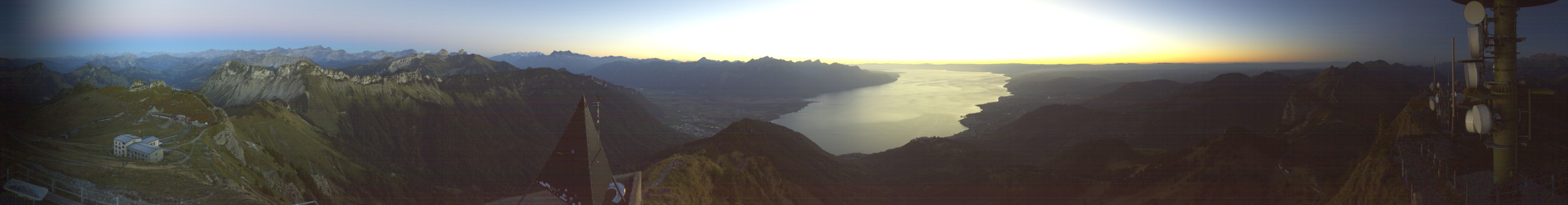 MOB - CCF Montreux Oberland Bernois Rochers de Naye snow cam captured at 22 September 2026 at 8:08 pm GMT+2