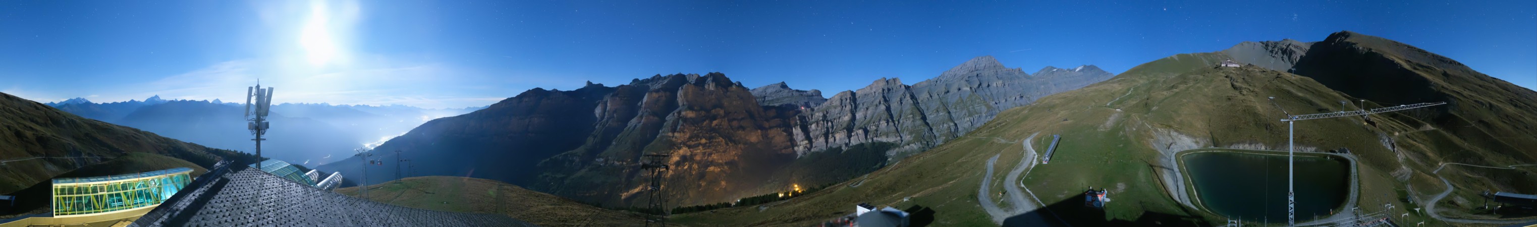 My Leukerbad AG Torrent - Leukerbad snow cam captured at 21 September 2026 at 11:49 pm GMT+2
