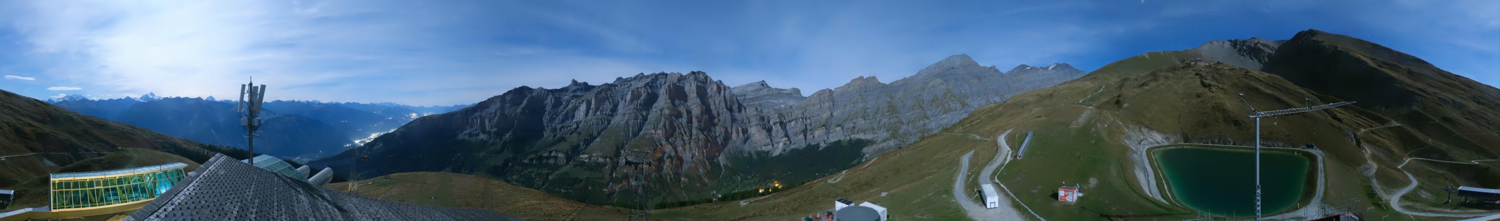 My Leukerbad AG Torrent - Leukerbad snow cam captured at 24 September 2026 at 11:53 pm GMT+2