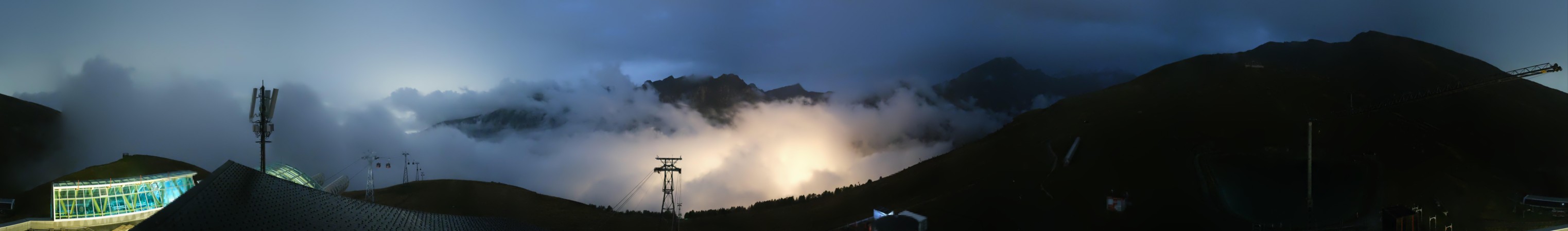 My Leukerbad AG Torrent - Leukerbad snow cam captured at 1 October 2026 at 11:37 pm GMT+2