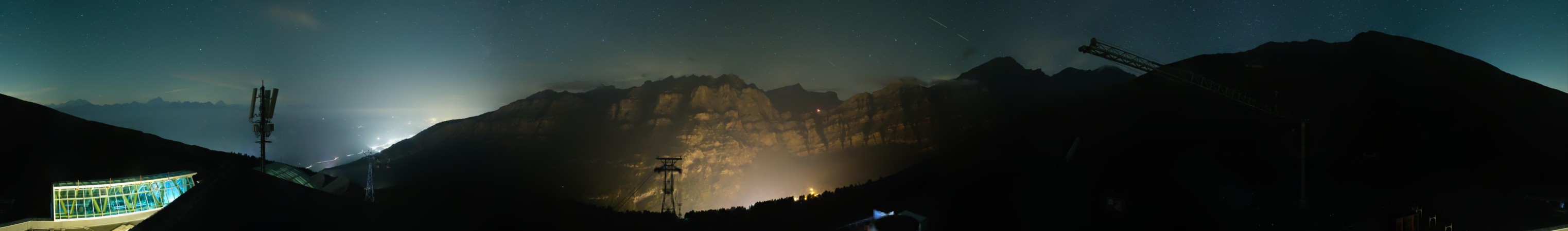 My Leukerbad AG Torrent - Leukerbad snow cam captured at 3 October 2026 at 11:52 pm GMT+2