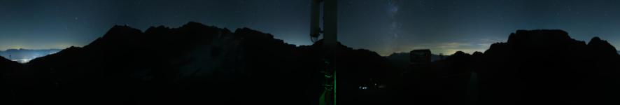 Nendaz - NVRM Col des Gentianes snow cam captured at 11 September 2026 at 11:54 pm GMT+2