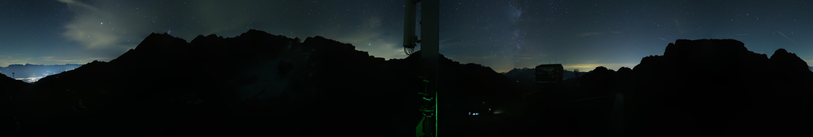 Nendaz - NVRM Col des Gentianes snow cam captured at 12 September 2026 at 11:47 pm GMT+2