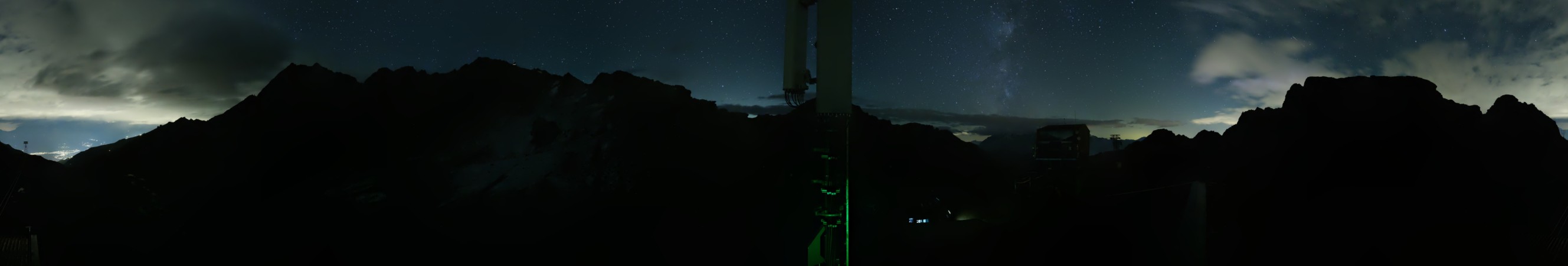 Nendaz - NVRM Col des Gentianes snow cam captured at 13 September 2026 at 11:50 pm GMT+2