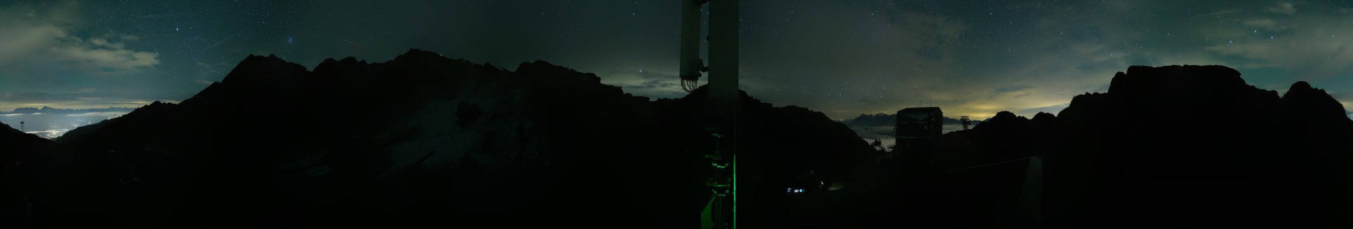 Nendaz - NVRM Col des Gentianes snow cam captured at 17 September 2026 at 11:51 pm GMT+2