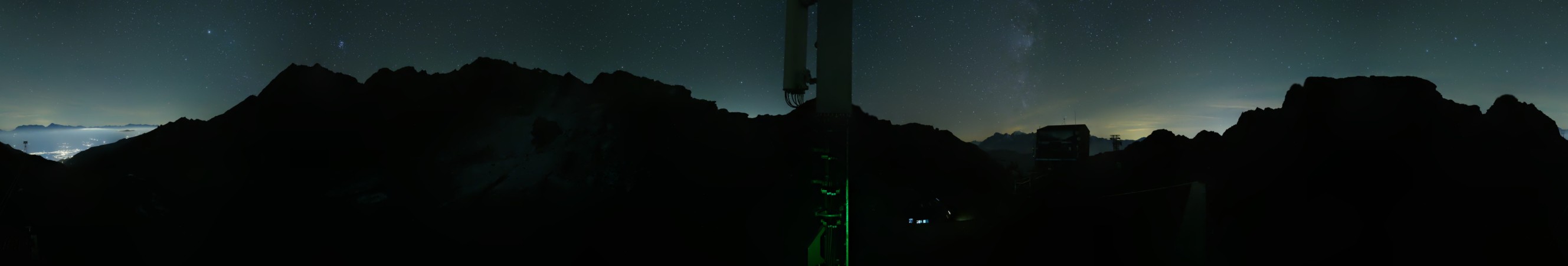 Nendaz - NVRM Col des Gentianes snow cam captured at 18 September 2026 at 11:52 pm GMT+2