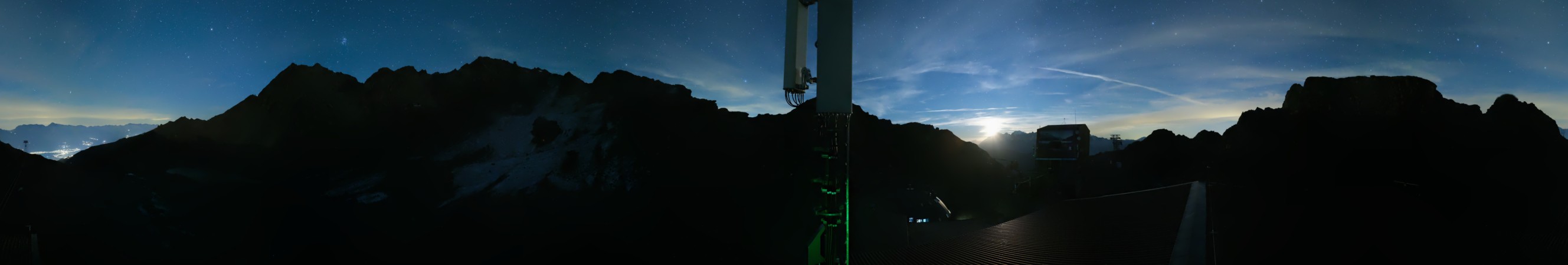 Nendaz - NVRM Col des Gentianes snow cam captured at 19 September 2026 at 11:47 pm GMT+2