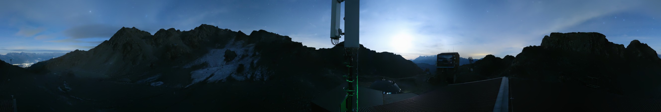 Nendaz - NVRM Col des Gentianes snow cam captured at 20 September 2026 at 11:48 pm GMT+2
