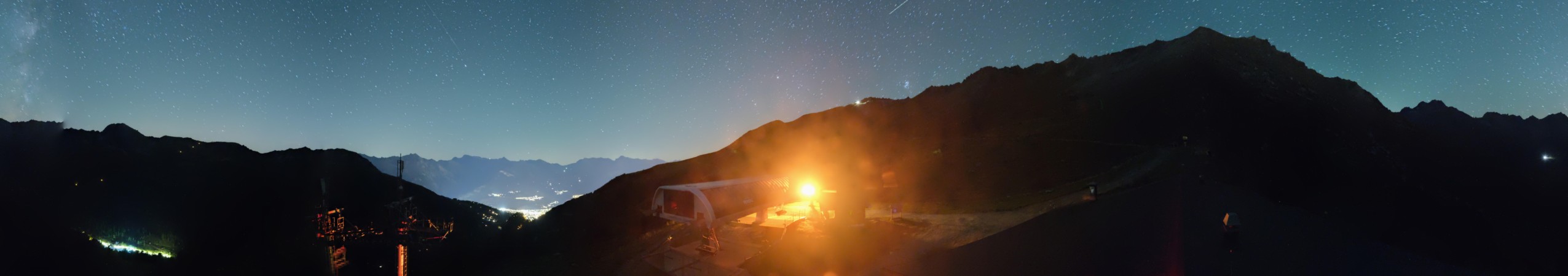 Nendaz - NVRM Combatseline snow cam captured at 14 September 2026 at 11:57 pm GMT+2