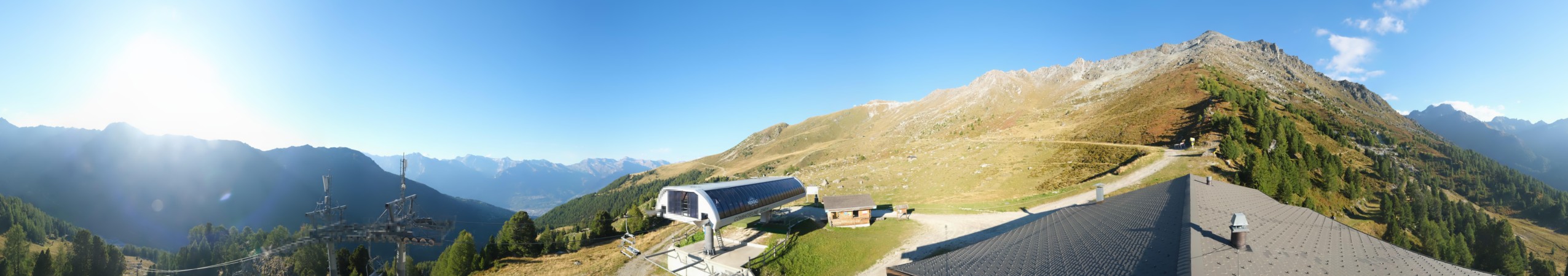 Nendaz - NVRM Combatseline snow cam captured at 15 September 2026 at 6:17 pm GMT+2