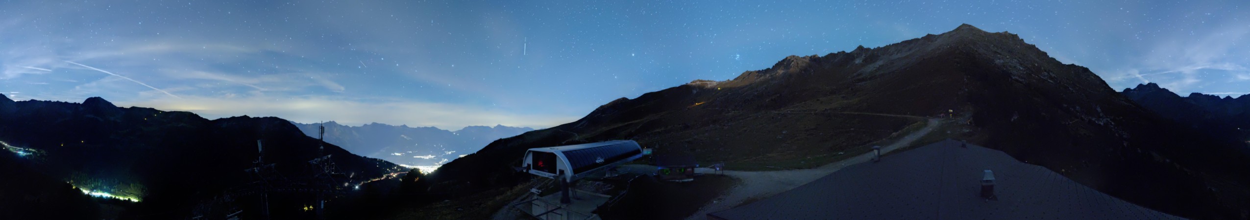 Nendaz - NVRM Combatseline snow cam captured at 19 September 2026 at 11:47 pm GMT+2