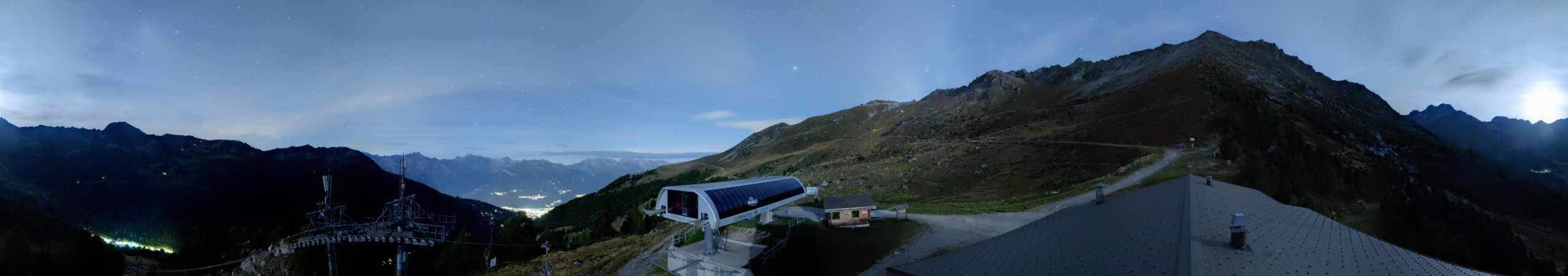 Nendaz - NVRM Combatseline snow cam captured at 20 September 2026 at 11:48 pm GMT+2