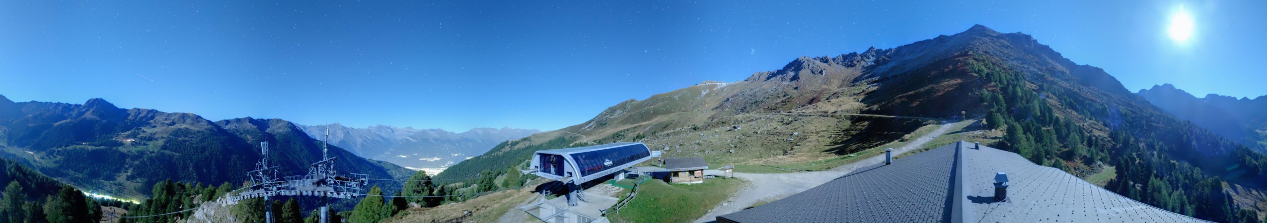 Nendaz - NVRM Combatseline snow cam captured at 22 September 2026 at 11:51 pm GMT+2