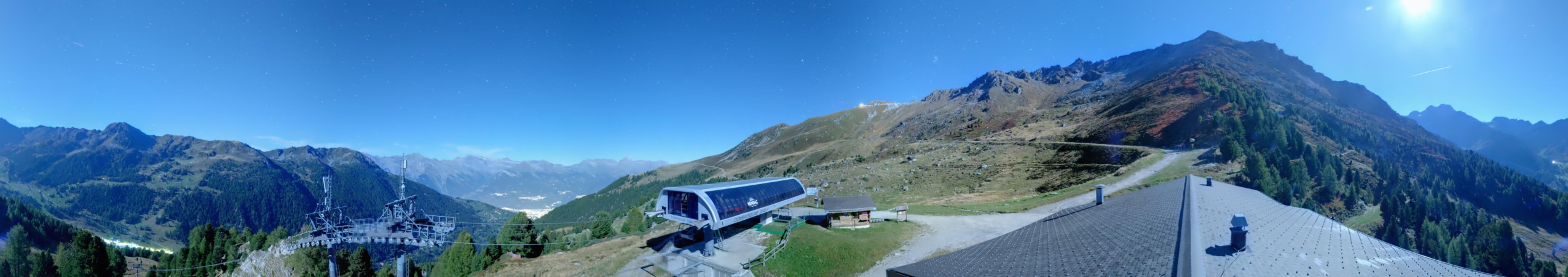 Nendaz - NVRM Combatseline snow cam captured at 23 September 2026 at 11:52 pm GMT+2