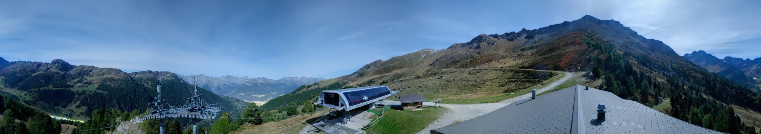 Nendaz - NVRM Combatseline snow cam captured at 24 September 2026 at 11:42 pm GMT+2