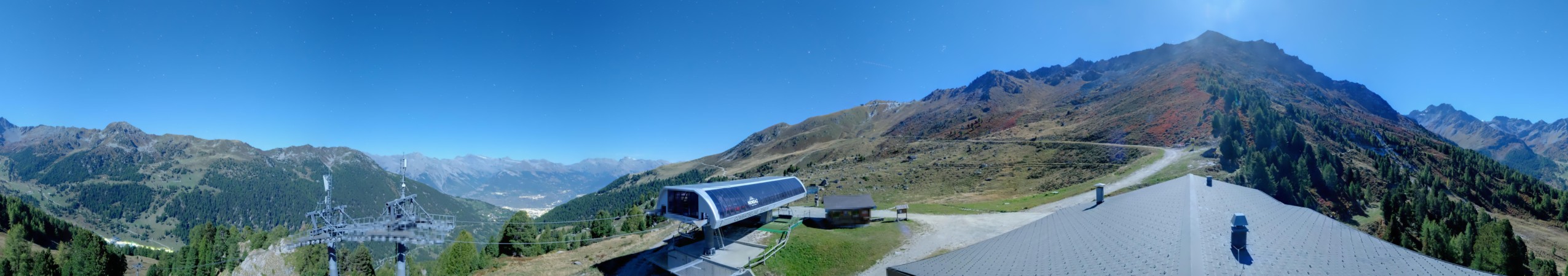 Nendaz - NVRM Combatseline snow cam captured at 26 September 2026 at 11:44 pm GMT+2
