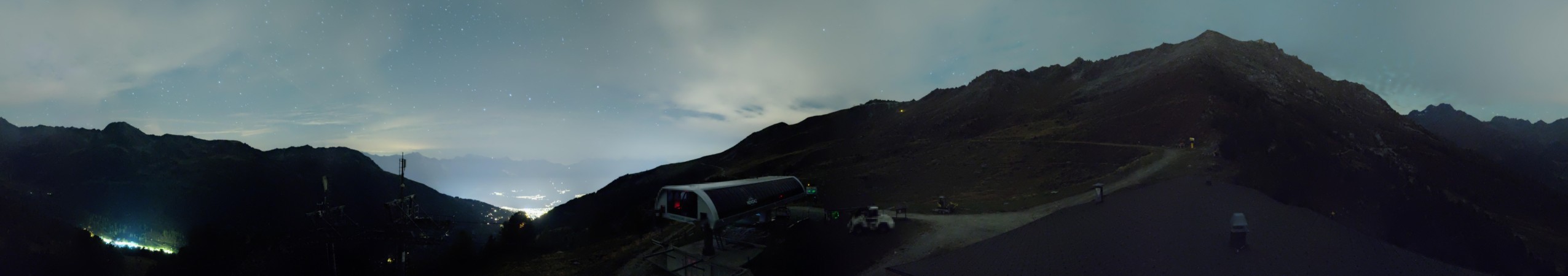 Nendaz - NVRM Combatseline snow cam captured at 4 October 2026 at 11:54 pm GMT+2