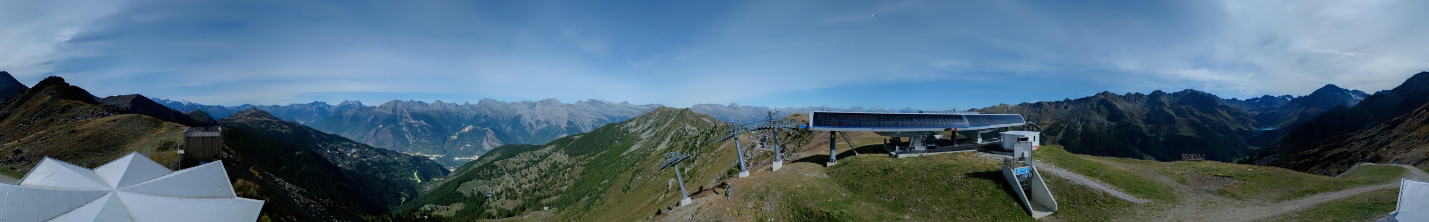 Nendaz - NVRM Plan du Fou snow cam captured at 24 September 2026 at 11:53 pm GMT+2