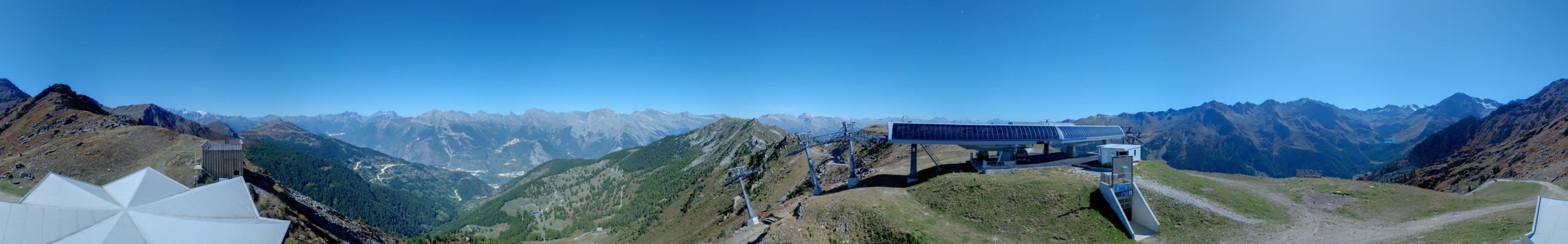Nendaz - NVRM Plan du Fou snow cam captured at 26 September 2026 at 11:55 pm GMT+2
